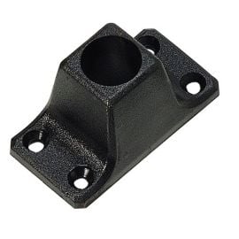 Βάση Νάυλον 74 x 39mm 90ο Φ 22 Κάγκελο / Κουπαστή
