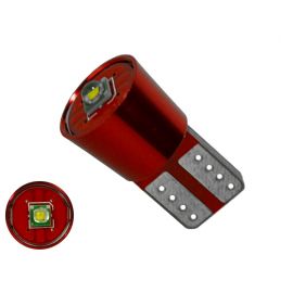 Λαμπτήρας LED T10 Can Bus με 1 CREE LED 12v 6000k