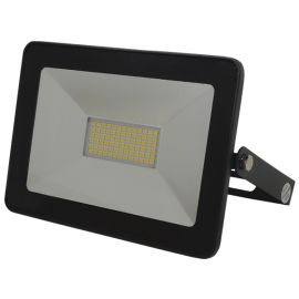 Προβολέας LED Slim Pad 50W 230v 4750lm 120° Αδιάβροχος IP66 Φυσικό Λευκό 4500k