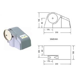 Εργάτης άγκυρας Breeze 300 Watt - 6mm