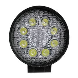 Προβολέας LED Εργασίας Στρογγυλός 24W 10-30V 3360lm 30° Αδιάβροχος IP65 Ψυχρό Λευκό 6000k