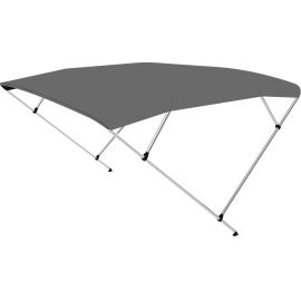 Τέντα Αλουμινίου Eval 4 Αψίδων 225 x 190-210 x 129 cm - Σκούρο Γκρι