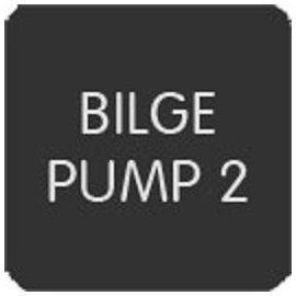 Blue Sea Ετικετα Τετραγωνη Bilge Pump 2 6520-0062