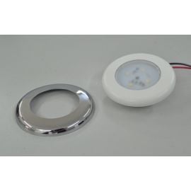 ΠΛΑΦΟΝΙΕΡA 4 LED ΧΩΝΕΥΤΗ ΨΥΧΡΟ ΛΕΥΚΟ