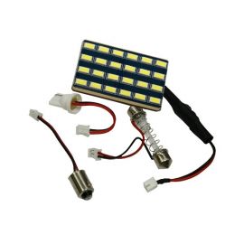 Πλακέτα LED PCB με 24 smd 5630 12-24 Volt Ψυχρό Λευκό