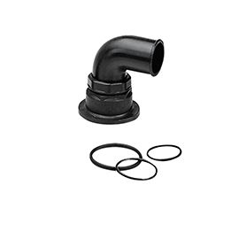 ERCOLE & SOGLIOLA Γωνιακός Σύνδεσμος 90°, Ø50mm