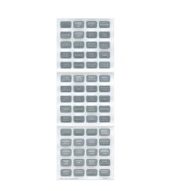 Κιτ 60 Ετικετες Blue Sea Γκρι 8217
