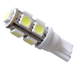 Λαμπτήρας LED T10 με 9 SMD 5050 Ψυχρό Λευκό