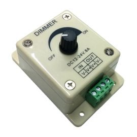 Εξωτερικό Dimmer Knob 12-24 Volt 8 Ampere