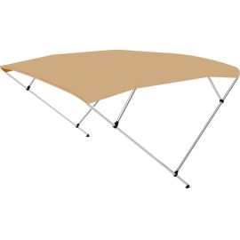 Σετ Πανί Και Κάλυμμα για Τέντα Eval - 225 X 200 cm - Μπεζ