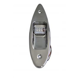 Πλευρικοί Φανοί Ναυσιπλοίας Inox 12V LED