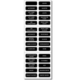 Κιτ 30 Ετικέτες Blue Sea (Basic Ac Panel) 8031
