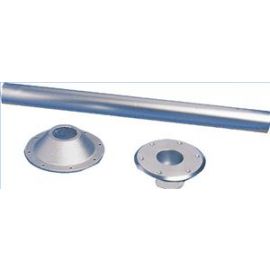 Κολώνα Τραπεζιού Αλουμινίου 70cm Φ60mm Με Βάσεις