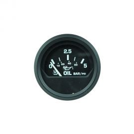 Όργανο Πίεσης Λαδιού 5 Bar UFLEX - Μαύρο