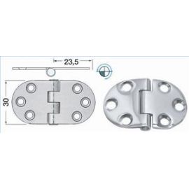 Μεντεσές Inox 25X25X30mm