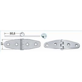 Μεντεσές Inox S - 50.5 x 50.5 x 27 mm