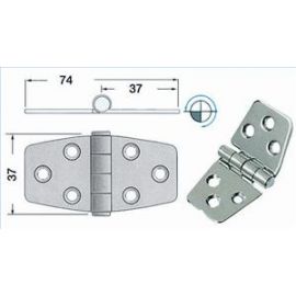 Μεντεσές Inox S 37X37X37mm