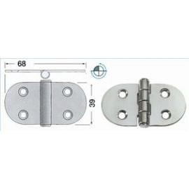 Μεντεσές Inox R 37X37X39mm