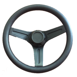 Τιμόνι Πολυπροπυλενίου 33cm - Μαύρο