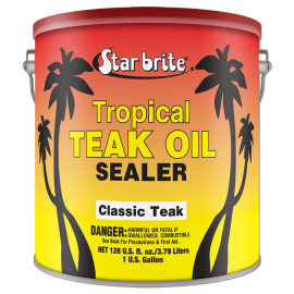 Λάδι Star Brite Tropical Teak Oil / Sealer Classic - 3.8L