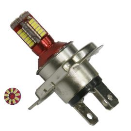 Λαμπτήρας LED H4 Can Bus με 57 SMD 4014 6000k