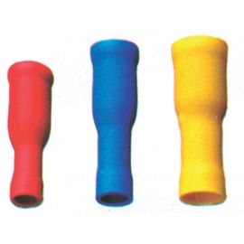 Ακροδέκτης Κυλινδρικός Θηλυκός Σωληνωτός Θερμοσυστελλόμενος για Καλώδια 2.5 - 6mm² (15 τεμ.)