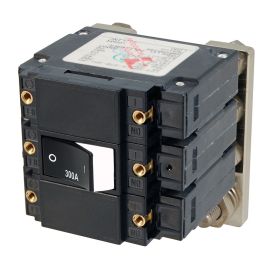 Ασφαλειοδιακόπτης Τριπλός Blue Sea C-Series Rocker 300A C/S 2.5" 7554