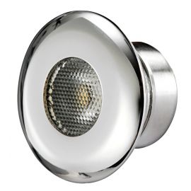 Χωνευτή Πλαφονιέρα Inox - Μπλε