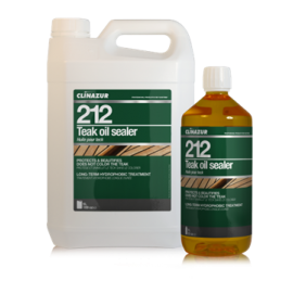 Clinazur Teak Oil Sealer Step 3 - 1L