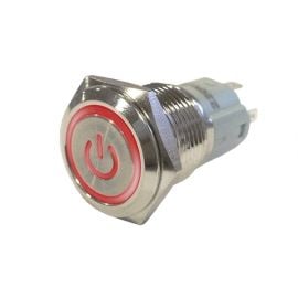 Διακόπτης Led On/Off 12V - Κόκκινο