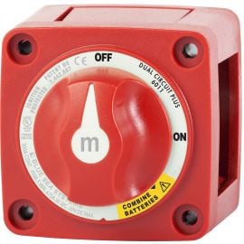 Επιλογέας Μπαταρίας Blue Sea Systems 6011 m-Series Mini Dual Circuit Plus
