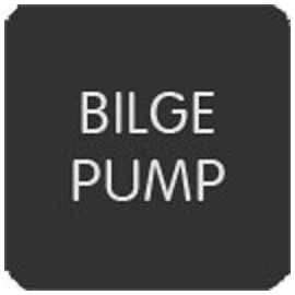 Blue Sea Ετικετα Τετραγωνη Bilge Pump 6520-0061