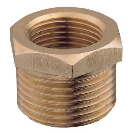 Ευθεία Συστολή Ορειχάλκινη (Α-Θ) , 1/4'' - 1/8''