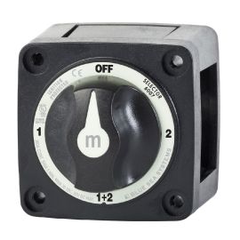 Επιλογέας Μαύρος 300A Blue Sea Mini 1-2-Both 6007200