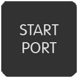 Ετικέτα Τετράγωνη Blue Sea Start Port 6520 - 0398