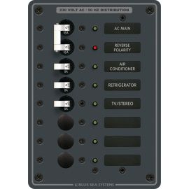 Πινακας Blue Sea Ac 1 Πηγη 6 Θεσεις Καθετος 8127
