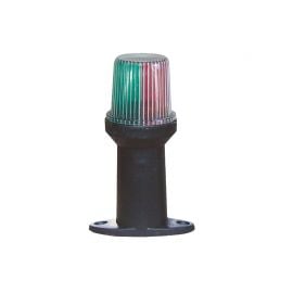 Φανός Ναυσιπλοΐας Τρίχρωμος με Βάση Lalizas "Pole Lights" - Μαύρο