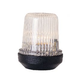 Φανός Περίβλεπτος Λευκός Lalizas "Classic Led 12" - Μαύρο