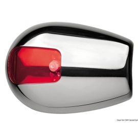 Φανός Πορείας Κόκκινος LED Osculati "Sea-Dog" , Inox - Εξωτερικός