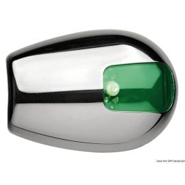 Φανός Πορείας Πράσινος LED Osculati "Sea-Dog" , Inox - Εξωτερικός
