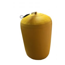 Φουσκωτό μπαλόνι PVC 26 x 43cm - Κίτρινο
