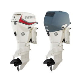 Κάλυμμα Διαπνέον Oceansouth Εξωλέμβιας Μηχανής Evinrude E-Tec 2 Cylinder (40Hp, 50Hp, 60Hp)