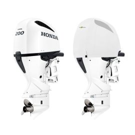 Κάλυμμα Διαπνέον Oceansouth Εξωλέμβιας Μηχανής Honda V6 3.6L (BF200/225/250) - Λευκό