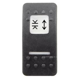 Σύμβολο διακόπτη Ανθρωποθυρίδα - Μαύρο