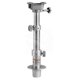 Κολώνα Τραπεζιού Χωνευτή Τριπλή Τηλεσκοπική 29/69cm Αλουμινίου