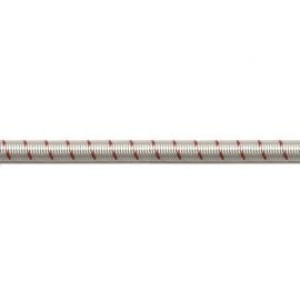Σχοινί Ελαστικό Robline ShockCord Λευκό/Κόκκινο - 8 mm