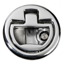 Λαβή Χωνευτή Inox με Κλειδί Ø 44mm