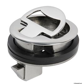 Λαβή Χωνευτή Inox με Κλειδί Ø 44mm