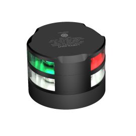 Φανός Lopolight Μαύρος Τρίχρωμος Κόκκινο - Λευκό - Πράσινο