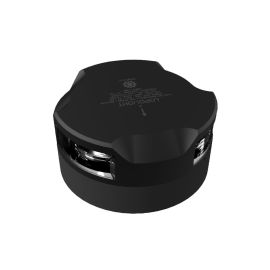 Φανός Πορείας 360° Μαύρος Με Λευκό Led